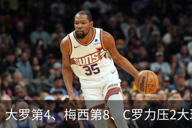 大罗第4、梅西第8、C罗力压2大球王登顶！单兵最强我第一个不服